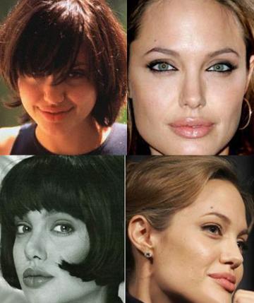 Angelia Jolie: Before & After