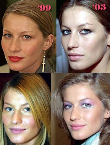 Giselle Bundchen: Before & After