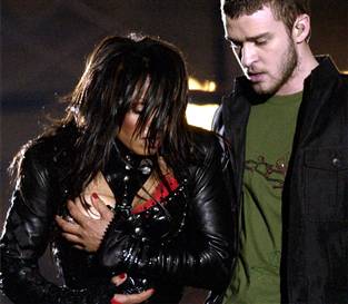 Janet Jackson's Wardrobe Malfunction 